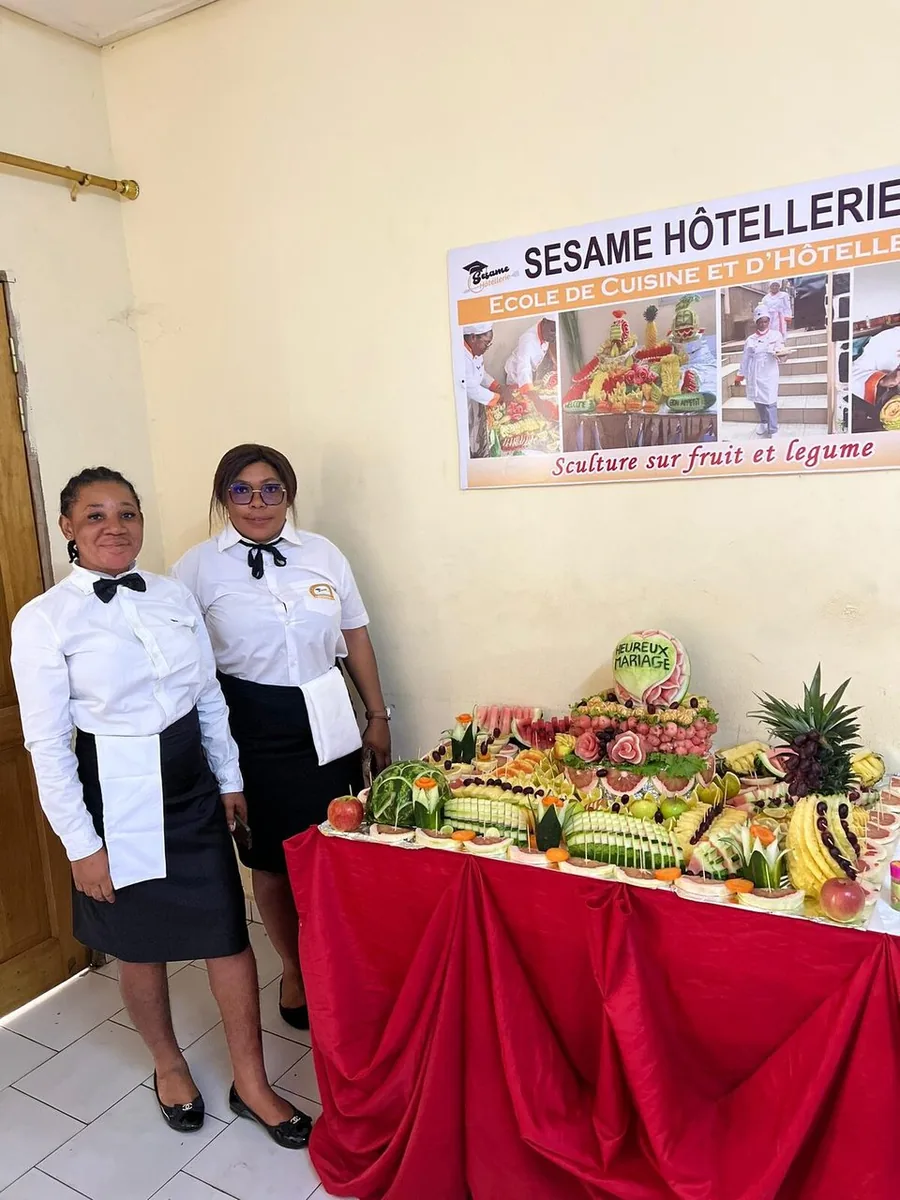 Sculpture sur fruits & légumes — SÉSAME Hôtellerie 02