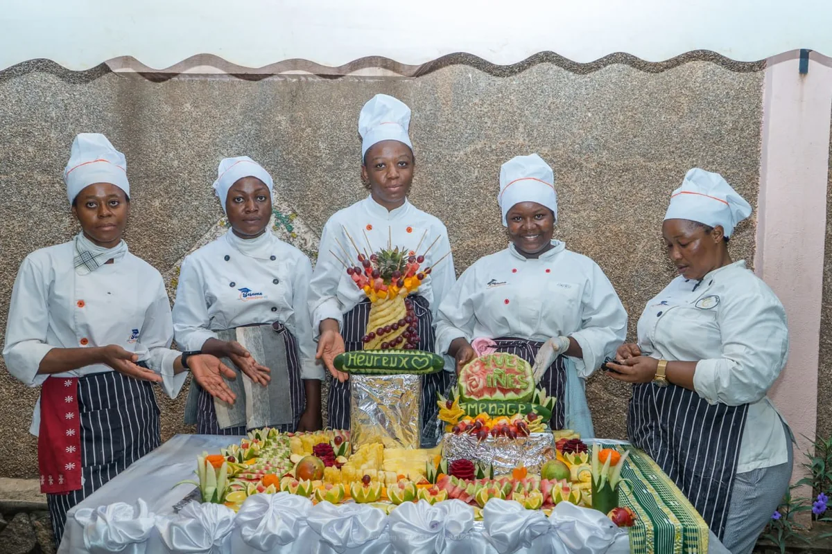 Sculpture sur fruits & légumes — SÉSAME Hôtellerie 18