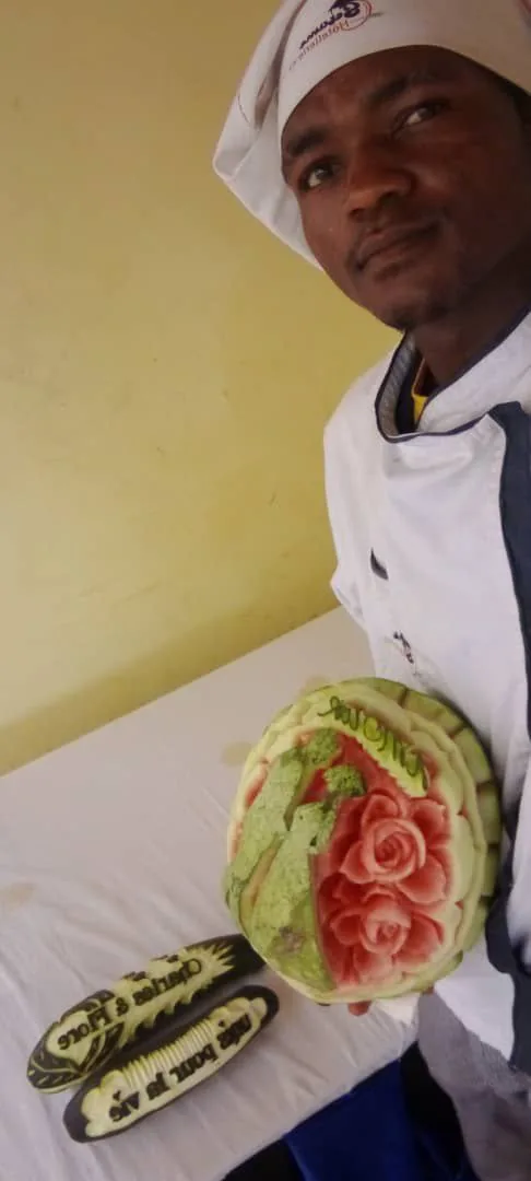 Sculpture sur fruits & légumes — SÉSAME Hôtellerie 21